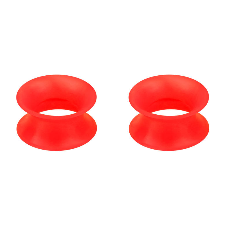 Tunnel D'oreille En Silicone 3-20mm Avec Strass - Flexibles Et Rétractables - Neuf Avec étiquettes