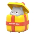 thumbnail image 1 of Coche de juguete Push and Go Hugo camión para bebé gato de juguete amarillo, 1 of 10