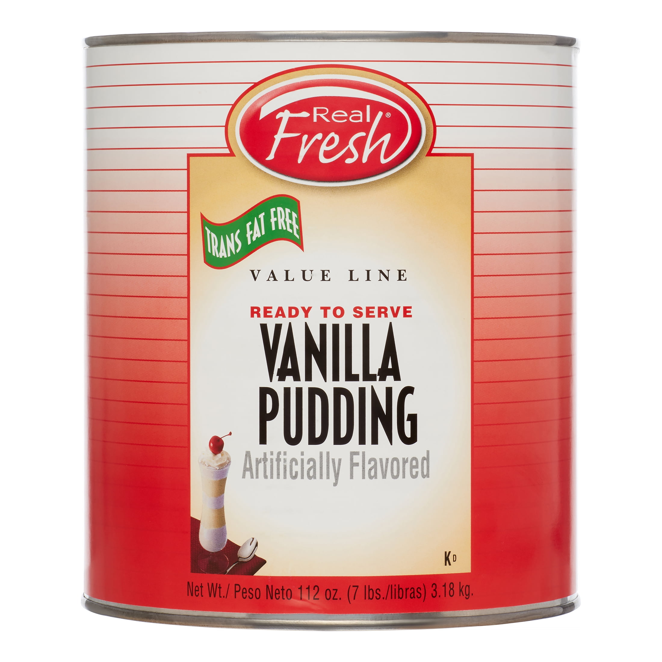 Real Fresh Vanilla Pudding, 112.0 Oz