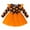 Z03-Orange, variant on Jkety Kids Halloween Girls Dress Kids Holiday Casual High Low Swing Midi Dresses Black,3-4 Years