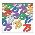 thumbnail image 2 of Beistle Club Pack of 12 Multicolor "75" Silhouettes Birthday Confetti Bags 0.5 oz., 2 of 2