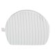 thumbnail image 2 of Almohada de cuña para embarazo, almohada de maternidad de apoyo compacto para espalda, rodillas, piso pélvico en casa, oficina y viajes con funda de punto lavable, rayas modernas grises, 2 of 10