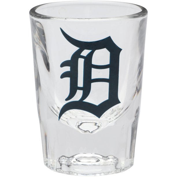 Detroit Tigers 2oz. Fluted Collector Shot Glass