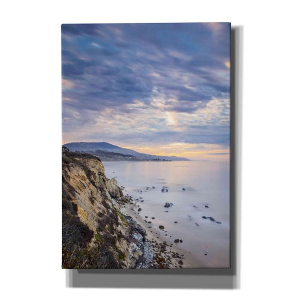 Epic Graffiti 'Carpinteria Bluffs II' by Chris Moyer, Giclee Canvas Wall Art, 18"x26"