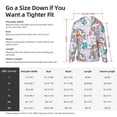 thumbnail image 5 of Kdxio Unicorn DoingYoga Print Women Men Sun Protection UPF 50+ Jackets Zip Up Long Sleeve Hoodie Hiking Lightweight with Pockets, 5 of 7