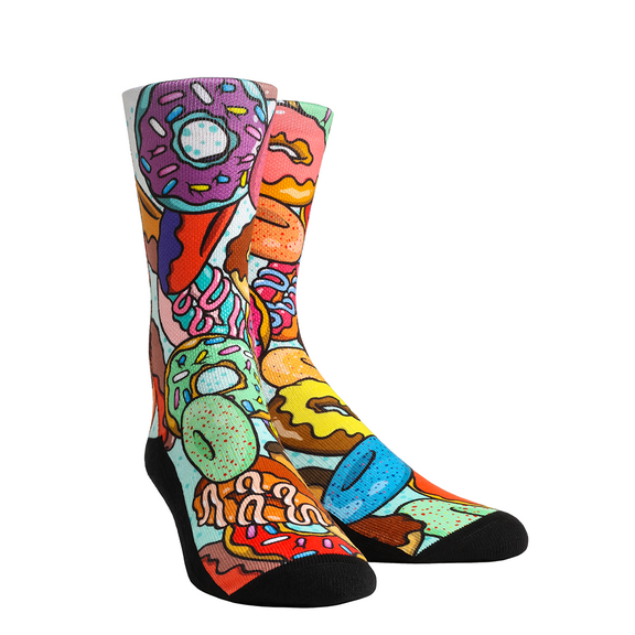 Rock Em Food - Donuts Crew Socks