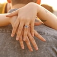 thumbnail image 6 of Women's Promise Wedding Ring Elegant Band Created for Her Timeless and Commitment, 6 of 8