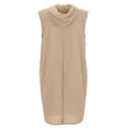 thumbnail image 3 of Kiijoy Boy Halloween Medieval Hooded Surcoat Tabard Sleeveless Tunic Top, Khaki, 7-8 Years, 3 of 7