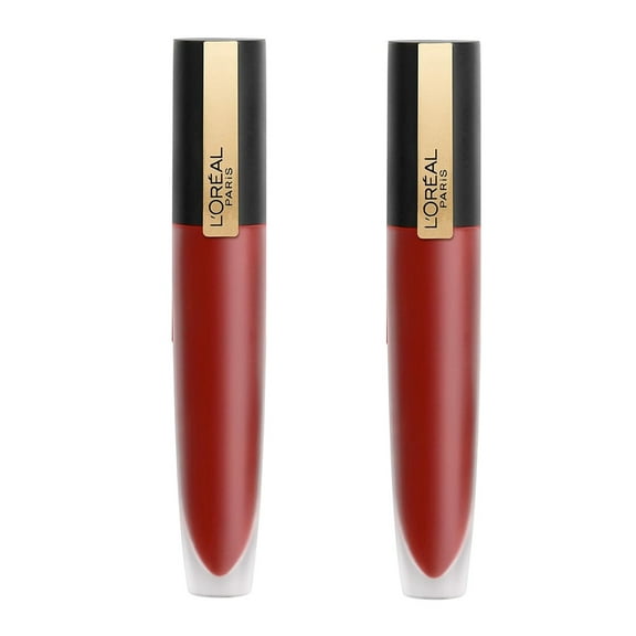 Pack of 2 L'Oreal Paris Rouge Signature Matte Lip Stain, I Am Worth It 426