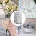 thumbnail image 3 of Cinta de malla para envolver flores de cristal con diamantes de imitación, 10 yardas, 1 rollo, 6 filas para Astilla, 3 of 9