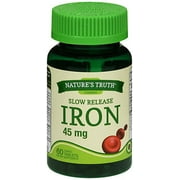 Nature's Truth Iron Tablets, 45 mg, 60 Count