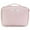 Pink, variant on PULLIMORE Portable Travel Makeup Storage Bag 2 in 1 Waterproof Cosmetic Organizer Toiletries Make Up Brushes Train Case with Detachable Pouch for Women Girls (Blue)