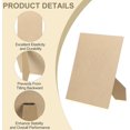 thumbnail image 3 of PATIKIL 4 Pack Easel Back for Picture Frame, 8 x 10 Inch Replacement Picture Frame Easel Back DIY Photo Board for Photo Frames Tiles, Poplar, 3 of 7