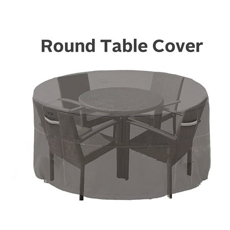 Furniture Cover Round Shape Table, Round Outdoor Table Cover