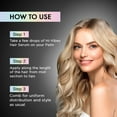 thumbnail image 5 of Moehair Hi-Vibes Vegan Beam Shine Hair Serum for Frizz Control, Damage Protection, UV Protection. Silk serum enhances smoothness & shine with enriched Maracuja oil for a perfect silky look. 4 Fl Oz, 5 of 8
