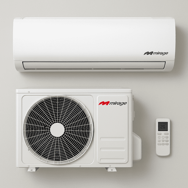Aire Minisplit 220v Mirage 1 Tonelada 18000 Btu R410a Nex