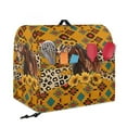 thumbnail image 2 of ZIATUBLES Kitchen Stand Mixer Dust Cover Multi-Functional Mixer Dust Cover with Front Pockets for 6-8 Quart Washable Kitchen Mixer Accessories, Horse Sunflower Leopard Print Amercian Tribal Pattern, 2 of 7