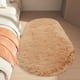 thumbnail image 5 of Xihbxyly Alfombra Ovalada, Manta de Seda Suave para Dormitorio, Fácil de Lavar, Antideslizante y de Seguridad, Ideal para Decorar El Pasillo., 5 of 6