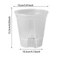 thumbnail image 3 of XDDST 5Pcs Round Transparent Nursery Pots with Deep Reservoir, 3 of 9