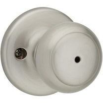Kwikset 93001-628 Cove Privacy Bed/Bath Door Knob in Satin Nickel