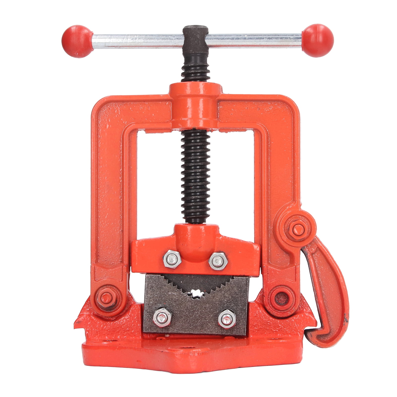 Étau De Plomberie Forgé Pour Tuyaux - Serrage Type Banc, Compatible Tuyaux 12.7mm à 110mm, Acier Allié - 6