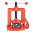 thumbnail image 2 of Pipe Plumbing Vise Tool, Highly Hard Cast Iron And Alloy Steel Non Slip Handle High Clamping Force Bench Pipe Vice  For Reaming Threads, 2 of 8