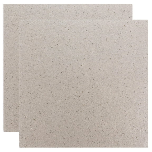 KONTONTY  2 Pieces Microwave Supplies Oven Accessories Mica Plate 5.1 X