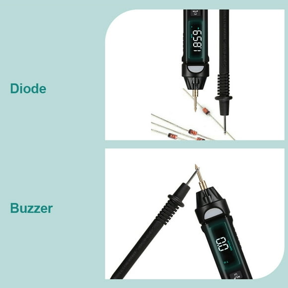 Multimeters,Tester Live Wire Diode Continuity Test Rms Tester Live Resistance Diode Continuity Shutdown Hadheld Test Pen Live Wire Meter Continuity Test Rms Aut Laoshe Wenzi Mewmewcat Siuke