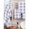 thumbnail image 2 of Purple Plaid Kitchen Dish Towels for Drying Dishes Set of 2, Spring Summer Farmhouse Buffalo Checkered Waffle Weave Microfiber Hand Tea Bathroom Towels Quick Dry & Absorbent Towel 15.7x23.6, 2 of 7