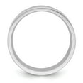 thumbnail image 2 of 10k White Gold 8mm Standard Weight Flat Comfort Fit Wedding Band Size 10.5, 2 of 5