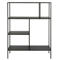 thumbnail image 4 of Henn&Hart 36" Blackened Bronze Metal Bookcase, 4 of 8