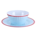 thumbnail image 3 of Juego de platos y tazones, ensaladera, Anti-escaldado Anti-caída Imitación de porcelana Amplia aplicación Resistente al desgaste para colocar frutas para el hotel LYUMO Juego de platos y tazones, 3 of 6