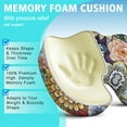 thumbnail image 5 of Premium Gel & Memory Foam Seat Cushion–Doctor Recommended Office Chair Cushion,Car Seat Cushion–Chair Cushions for Back & Sciatica Pain Relief–Seat Cushions for Office & Desk, 5 of 6