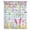 Pink Blue, variant on Happy Easter Sheer Curtains 54 Inches Long, Spring Watercolor Bunny Eggs Flower Branch Light Filering Curtains, Breathable Simi Curtain Privacy Drapes for Kitchen Bathroom Small Window Treatment