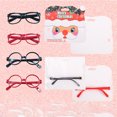 thumbnail image 5 of Paquete de 12 gafas con montura colorida, gafas de mago, gafas sin lentes para niños, accesorios diarios para fiestas de disfraces Zhivalor CPB-SSW151-1, 5 of 5