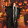 thumbnail image 5 of Halloween Decorations Glowing Talking Hanging Prop Animated Scary Moving Halloween Decoration for Parties and Events, 5 of 7