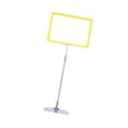 thumbnail image 4 of colaxi Adjustable Sign Holder Floor Sign Stand Holder Note Holder Reusable, Store Tag, Versatile Frame Poster Stand Price Tag Holder Yellow, 4 of 10