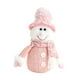 thumbnail image 4 of Muñeco de Peluche Navideño, Artículo de Colección, Adorable Adorno de Mesa, Figura Navideña de Peluche para Chimenea, Escritorio, Oficina O Sala de Es Muñeco de nieve, 4 of 10