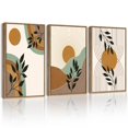thumbnail image 1 of Arte de pared PHOPAGO boho con planta salvia, set enmarcado de 28 x 36 cm, 1 of 9