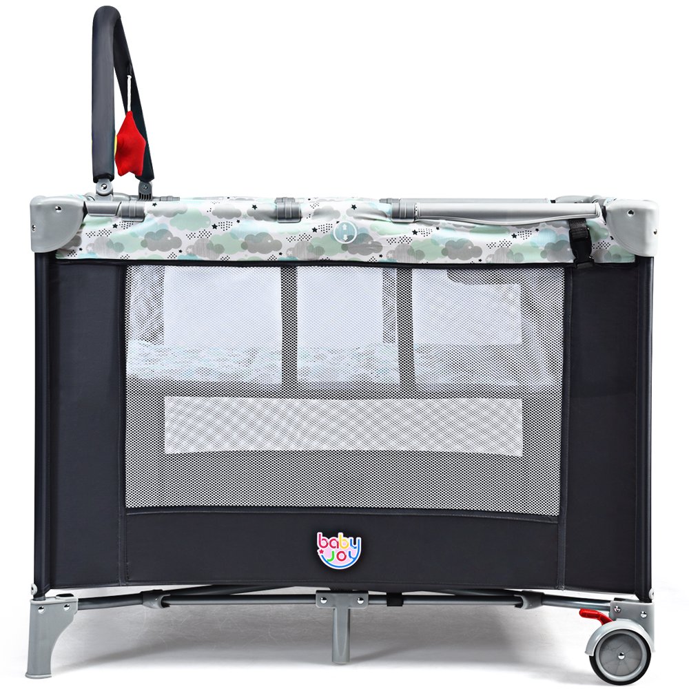 3 in 1 Convertible Portable Baby Playards Baby Playpen with