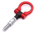 thumbnail image 2 of JDM Racing Aluminum Front Rear Trailer Ring Eye Towing Tow Hook Kit Hook Screw On Compatible with BMW 1 3 5, 2 of 5