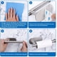 thumbnail image 3 of Portarrollos de papel higiénico autoadhesivo, portarrollos de acero inoxidable, portarrollos para baño y cocina, 3 of 4