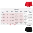 thumbnail image 3 of Boys Underwear 100% Cotton Boxer Briefs, Red Soft Breathable for Toddler Kids, 1-Pack Sizes 1-8 Years,Size 5-6 T, 3 of 6