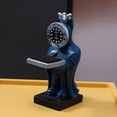 thumbnail image 1 of Trendy Watch Display Stand, Electroplating Cartoon Bear, Animal Resin Ornaments, Jewelry Storage Rack, Watch Holder Figure Stand, 1 of 5