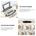 thumbnail image 3 of Hirioo Flower Chicken for Elasticity Suitcase Cover (No luggage Included) Durable Luggage Protector Fits 18-32 Inch Luggage-Medium, 3 of 7