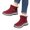 Red, variant on YOUYEDIAN Boots for Women Fashion Plush Lined Warm Comfy Round Toe Versatile Side Zipper Ankle Booties Casual Winter Outdoor Platform Walking Shoes