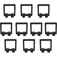 thumbnail image 1 of SHIQI-10 Pack 3D Floating Display Frame Stand Holder Coin Chip Jewelry Pin Display Stand Box (Black, 2.75 x 2.75 x 0.75 inch), 1 of 4