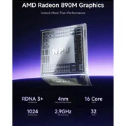 MINISFORUM AI X1 Pro-370 Mini PC AMD Ryzen AI 9 HX 370(12C/24T) 64GB DDR5 2TB SSD, HDMI|DP|2xUSB4 Output, 2xRJ45 Port, WiFi7, BT5.4 Desktop Computer