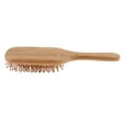 thumbnail image 4 of Cepillo de  de bambú, de masaje, cepillo de antiestático, reduce la pérdida de cabello- Cuadrado shamjiam Peine de masaje de cuero cabelludo, 4 of 7