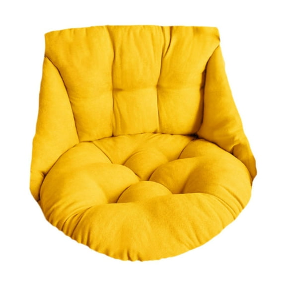 simhoa Hammock Chair Cushion Replacement Comfortable Seat Pad Hanging Chair Cushion yellow